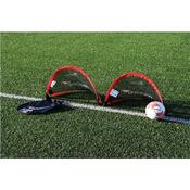 Pop Up Goals (Set X 2 ) 80cm X 45cm - Black - Black; O/S image