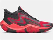 Jet 25 Basketball Shoe - Red/Black - Red; UK 6.5 image