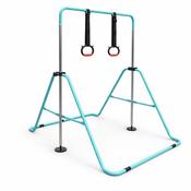 Gymnastics Folding Horizontal Bar - Mint - Green; O/S