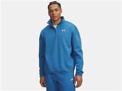 Mens Amour Fleece 1/4 Zip Top - Aegean Blue - Navy; S