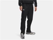 Mens Rival Woven Windbreaker Pants - Black/White - Black; S