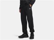 Mens UA Armour Fleece Joggers - Black - Black; S
