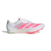 Distancestar Running Spikes - White/Pink - White; UK 7 image