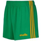 Mourne GAA Shorts - Adult - Green/Amber - Green; 28 image