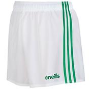 Mourne GAA Shorts - Kids - White/Green - White; 20 image