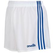 Mourne GAA Shorts - Kids - White/Royal - White; 20 image