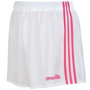 Mourne GAA Shorts - Special Edition - White/Pink - White; 36 image