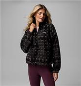 Womens Timber Meadow 1/2 Zip Fleece - Black - Black; XS