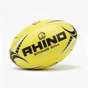 Neon Rugby Foam Ball - Size 3 - Yellow - Yellow; O/S
