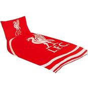 Liverpool Pulse Single Duvet Set - Red - Red; O/S