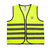 Unisex Reflective Vest - Adults - Flo Yellow - Yellow; S