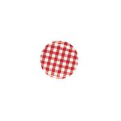 63mm - Red Check Twist Off Caps