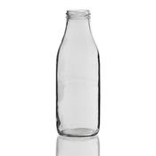 1 Litre - Glass Milk Bottle