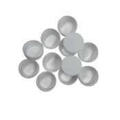 38mm White Tethered Plastic Cap