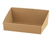 Large Fluted Kraft - Hamper Tray