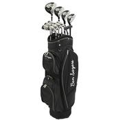 Ben Sayers M8 13-Piece Cart Bag Golf Package Set - Graphite/Steel