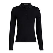 G/FORE Ribbed Tech Nylon Long Sleeve Golf Polo