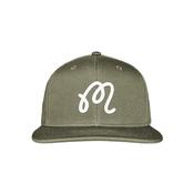 Malbon M Script Golf Snapback image