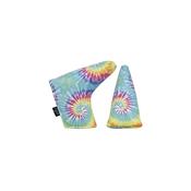 Retro Tie Dye Golf Blade Headcover image