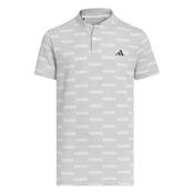 adidas Junior Jacquard Golf Polo image