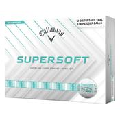Callaway Super Soft Blue Stripe Golf Balls image