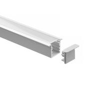 Noxion LED Strip Alu profile 1M/PCB width 12mm | recessed mounting 