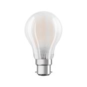 Osram Retrofit Classic LED B22d Pear Frosted 11W 1521lm - 827 Extra Warm White | Dimmable -  Replaces 100W image
