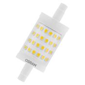 Osram LED R7s 78mm Clear 9.5W 1055lm - 827 Extra Warm White | Dimmable - Replaces 75W image