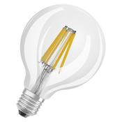 Ledvance Superior Classic LED E27 Globe Filament Clear 95mm 11W 1521lm - 940 Cool White | Best Colour Rendering
