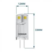 Osram Parathom LED Pin G4 0.9W 100lm - 827 Extra Warm White | Replaces 10W image