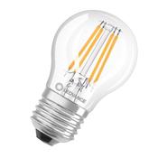 Ledvance Classic LED E27 Pear Filament Clear 3.4W 470lm - 940 Cool White | Best Colour Rendering - Dimmable - Replaces 40W image