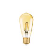 Ledvance Vintage 1906 LED E27 Pear Clear 6.5W 725lm - 824 Extra Warm White | Dimmable - Replaces 55W image