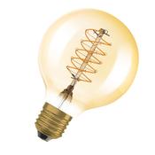 Ledvance Vintage 1906 LED E27 Globe Gold 7W 600lm - 822 Extra Warm White | Dimmable - Replaces 48W image