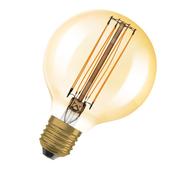 Ledvance Vintage 1906 LED E27 Globe Gold 5.8W 470lm - 822 Extra Warm White | Dimmable - Replaces 40W image