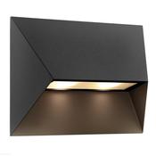 Nordlux Pontio Outdoor Wall Light Aluminium Black | Suitable for 2x GU10 image