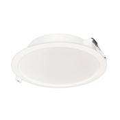 Mazda LED Downlight DN020B Polycarbonate White 20W 1900lm 110D - 830 Warm White | Cutout 200mm - IP20 image