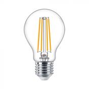 Philips MASTER Value LEDbulb E27 Pear Clear 5.9W 806lm - 927 Extra Warm White | Best Colour Rendering - Dimmable - Replaces 60W image