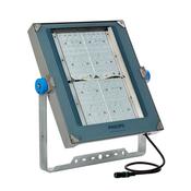 Philips LED Floodlight Coreline BVP140 Aluminium 250W 36000lm 73x26D - 740 Cool White | IP66 - Dali Dimmable - Asymmetrical  image