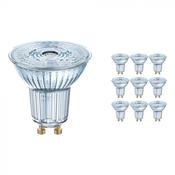 Multipack 10x Ledvance SUPERIOR LED Spot Reflector GU10 PAR16 3.4W 230lm 36D - 930 Warm White | Best Colour Rendering - Dimmable - Replaces 35W image