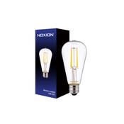 Noxion Lucent LED E27 Pear Filament Clear 4W 470lm - 827 Extra Warm White | Replaces 40W image