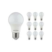Multipack 10x Noxion Lucent Classic LED E27 Pear Frosted 8.5W 806lm - 830 Warm White | Replaces 60W image