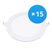 Multipack 15x LED Downlight UltraSlim 24W 1950lm 110D - 840 Cool White | 295mm - Cutout 280mm image