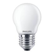 Philips Master Value LEDluster E27 Ball Frosted 3.4W 470lm - 927 Extra Warm White | Best Colour Rendering - Dimmable - Replaces 40W image