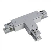 3 phase T-connector V earth left - Metal