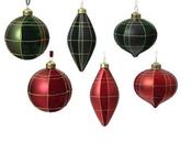 Assorted Green/Red Baubles image