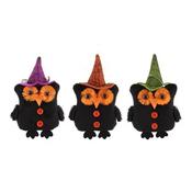 Assorted Halloween Owl Decorations image