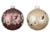 Bauble with flowers