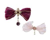 Bow organza stars (assorted)