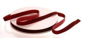 Burgundy velvet ribbon