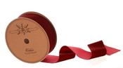 Burgundy velvet ribbon